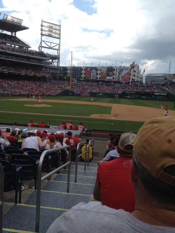 Nationals Park, section: 130, row: J, seat: 18