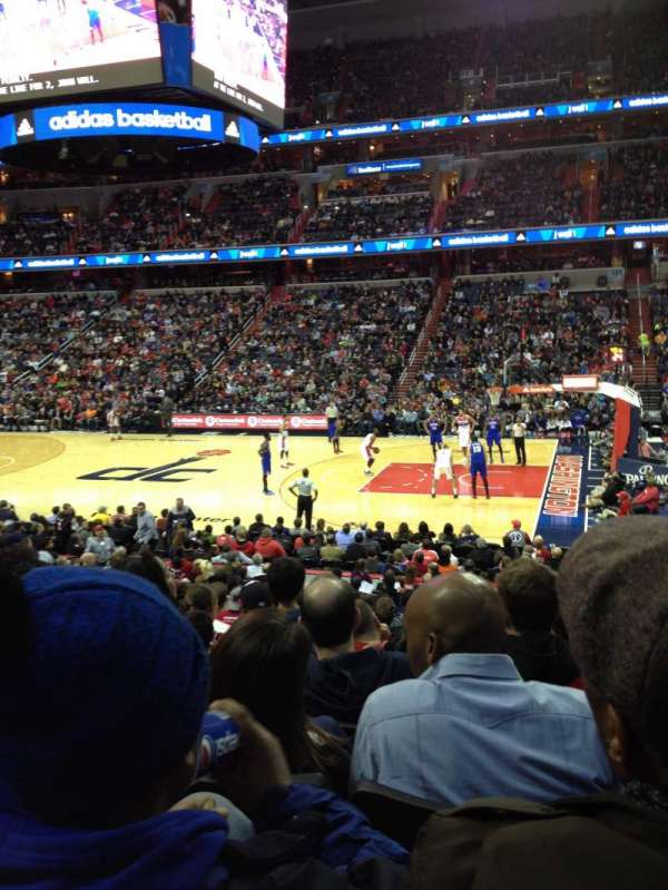 Capital One Arena, section: 112, row: S, seat: 12