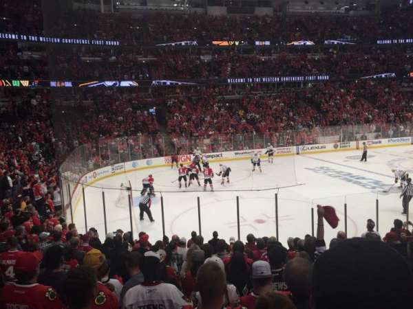 United Center, section: 103, row: 14, seat: 8