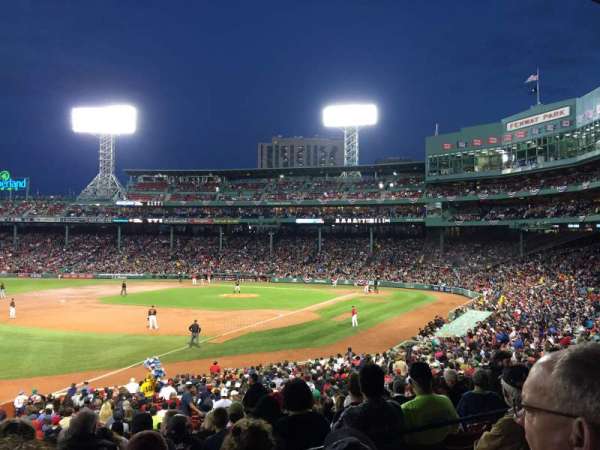 Fenway Park, section: Grandstand 31, row: 4, seat: 7