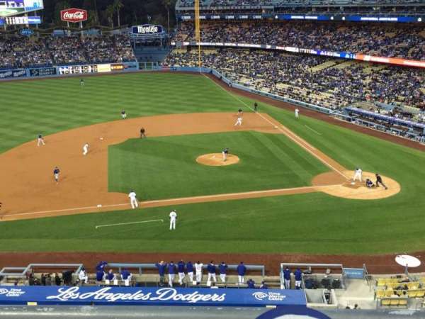 Dodger Stadium, section: 13RS, row: B, seat: 15-18