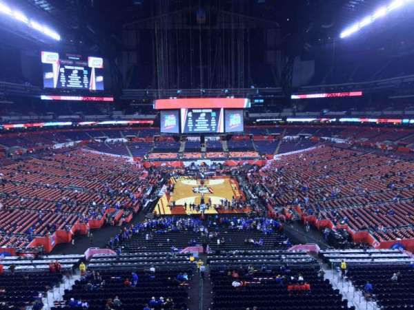 Lucas Oil Stadium, section: 453, row: 1, seat: 1