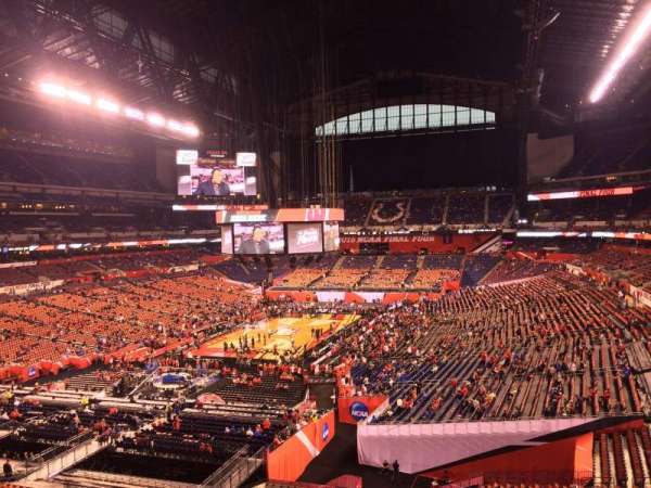 Lucas Oil Stadium, section: 423, row: 1, seat: 1