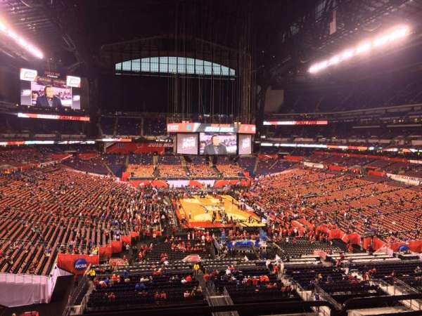 Lucas Oil Stadium, section: 428, row: 1, seat: 101