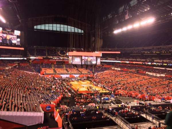 Lucas Oil Stadium, section: 429, row: 1, seat: 1