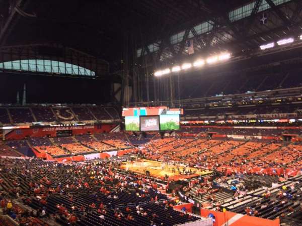 Lucas Oil Stadium, section: 433, row: 1, seat: 1