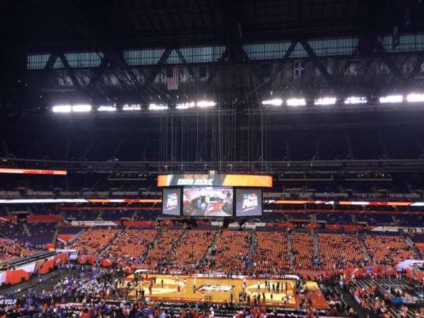 Lucas Oil Stadium, section: 439, row: 1, seat: 1