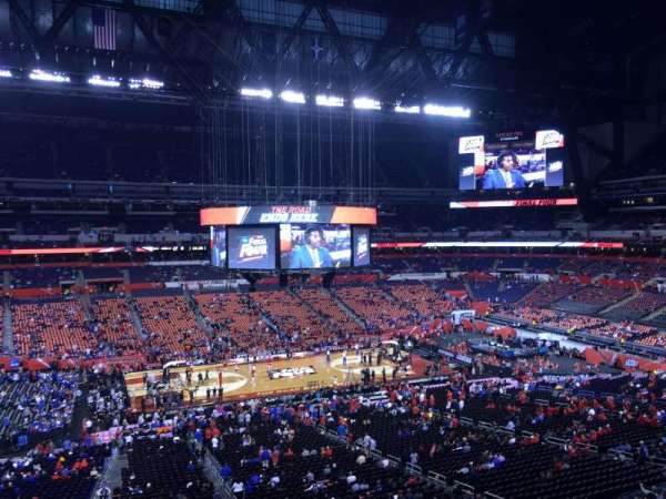 Lucas Oil Stadium, section: 442, row: 1, seat: 1