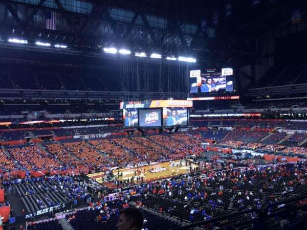 Lucas Oil Stadium, section: 444, row: 1, seat: 1