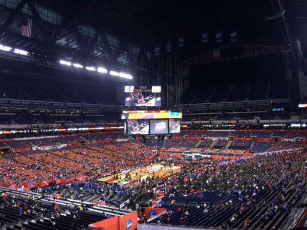 Lucas Oil Stadium, section: 449, row: 1, seat: 1