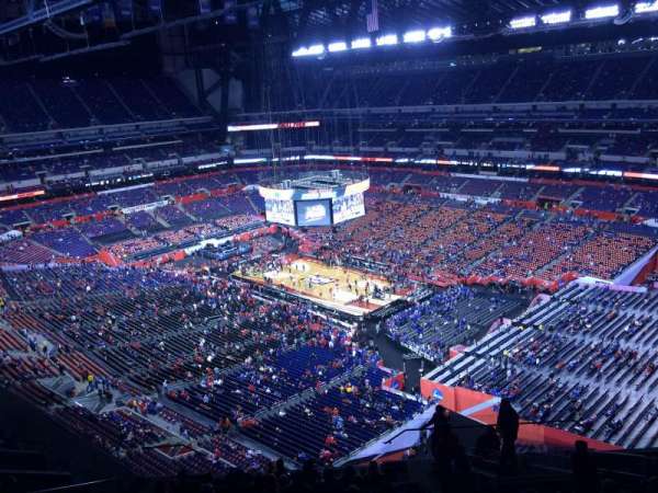 Lucas Oil Stadium, section: 606