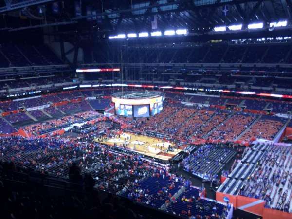 Lucas Oil Stadium, section: 608