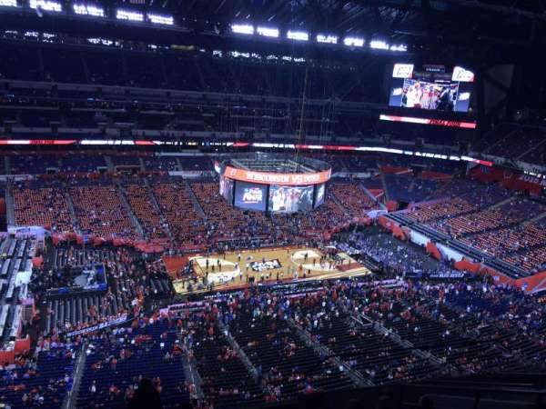 Lucas Oil Stadium, section: 616, row: 14