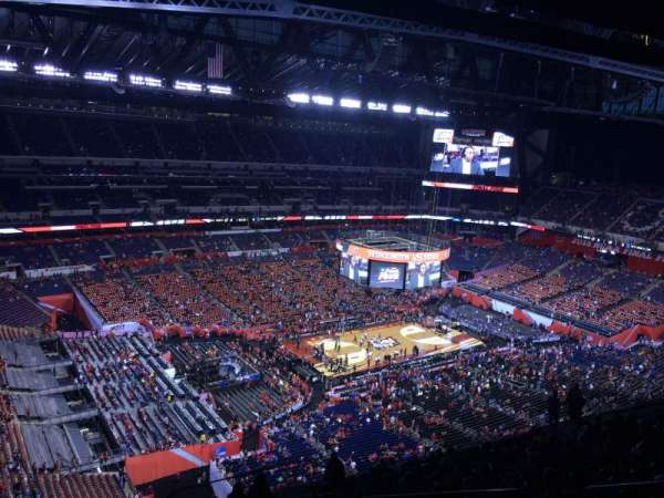 Lucas Oil Stadium, section: 619, row: 14