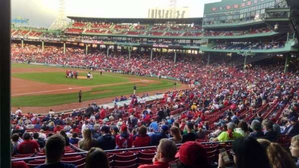 Fenway Park, section: GrandStand 29, row: 5, seat: 25