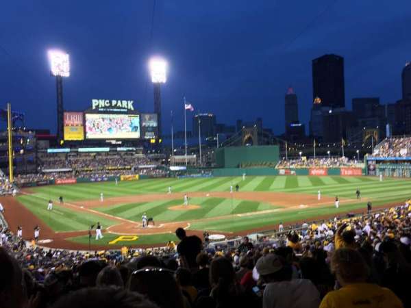 PNC Park, section: 115, row: EE, seat: 11