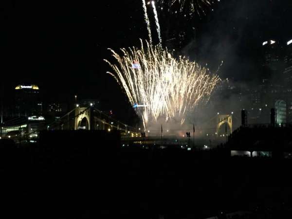 PNC Park, section: 115, row: EE, seat: 9