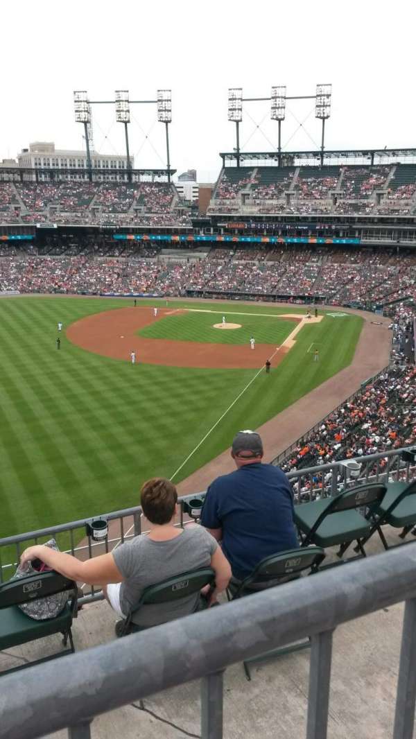 Comerica Park, section: 344, row: 1, seat: 19