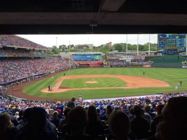 Kauffman Stadium, section: 232, row: RR, seat: 6