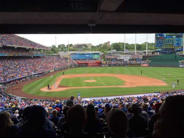 Kauffman Stadium, section: 232, row: RR, seat: 6