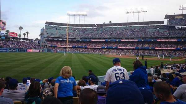 Dodger Stadium, section: 149lg, row: J, seat: 4