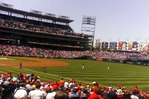 Nationals Park, section: 135, row: BB, seat: 16
