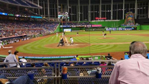 LoanDepot Park, section: 11, row: C, seat: 9
