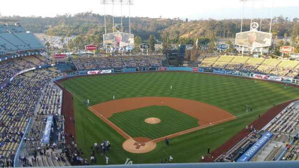 Dodger Stadium, section: 4TD, row: A, seat: 2