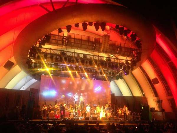 Hollywood Bowl, section: Garden 5, row: 254, seat: 1