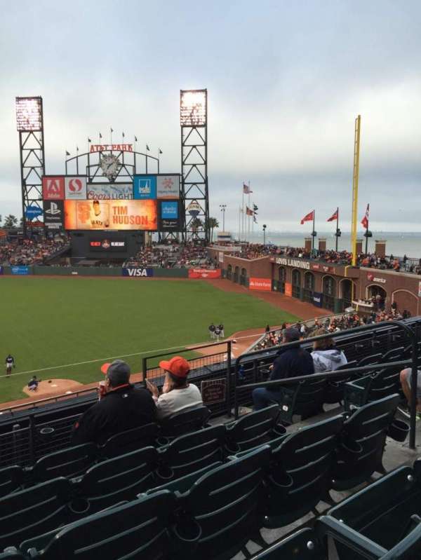 Oracle Park, section: 207, row: E, seat: 6