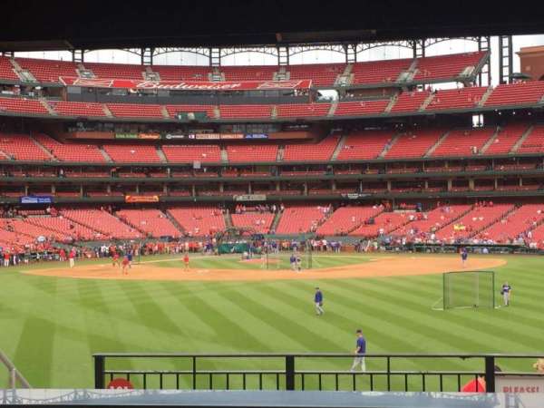 Busch Stadium, section: Freese’s Landing, row: B, seat: 37