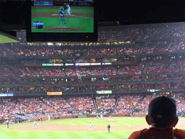 Busch Stadium, section: Freese’s Landing, row: B, seat: 38