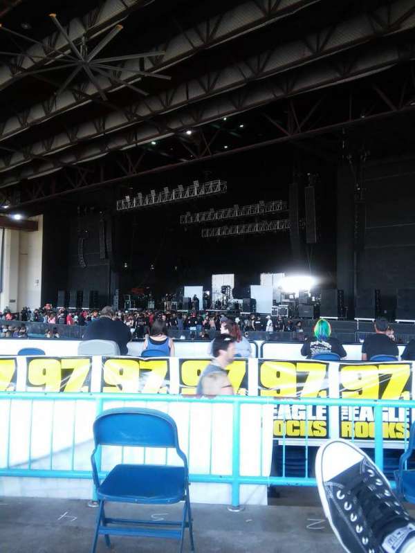 Dos Equis Pavilion, section: 201, row: DD, seat: 3and4