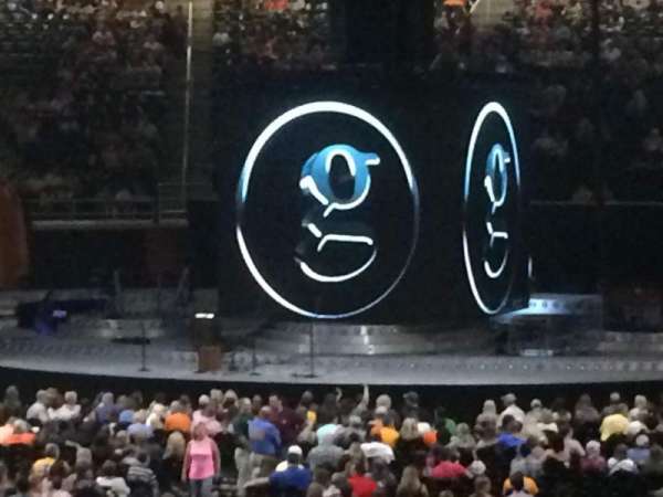 Thompson-Boling Arena, section: 110, row: 16, seat: 5