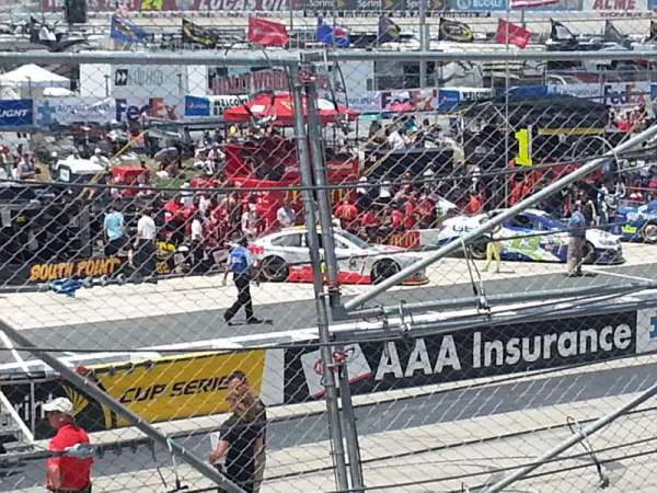 Dover Motor Speedway, section: 100, row: 3, seat: 20