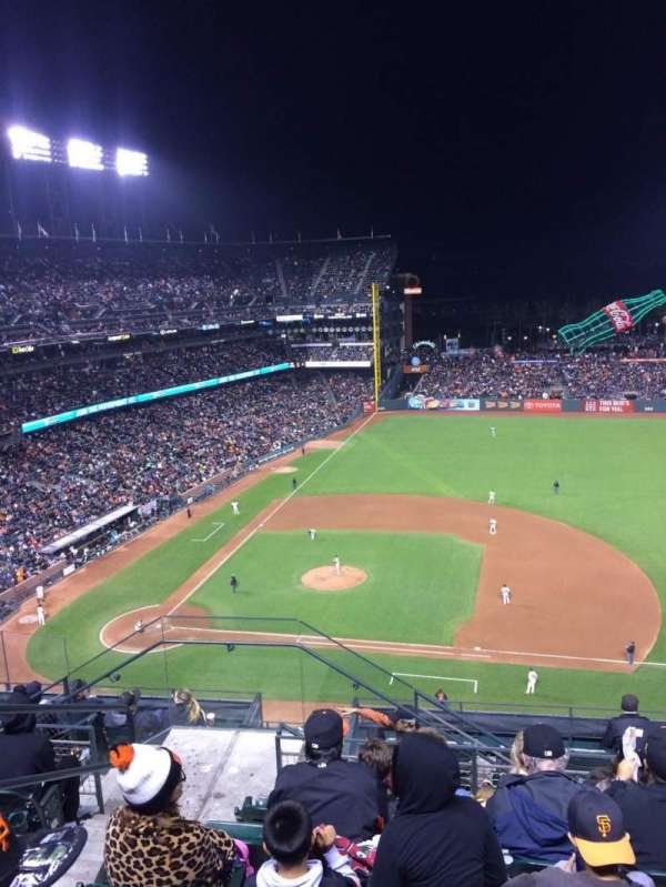 Oracle Park, section: VR307, row: 6, seat: 22