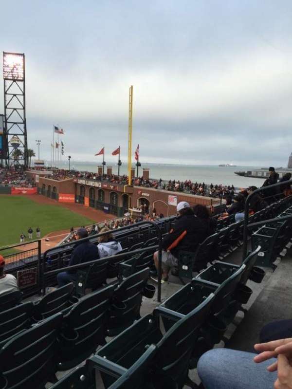 Oracle Park, section: 207, row: E, seat: 6