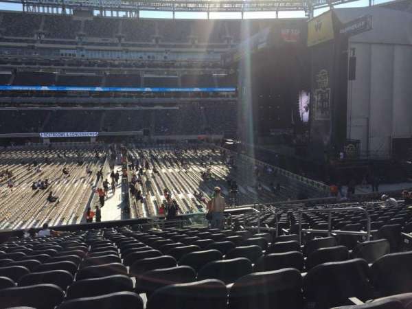 MetLife Stadium, section: 112, row: 21, seat: 6