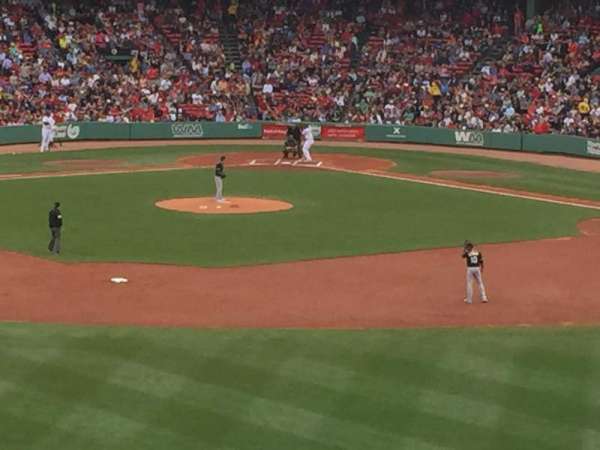 Fenway Park, section: Bleacher 36