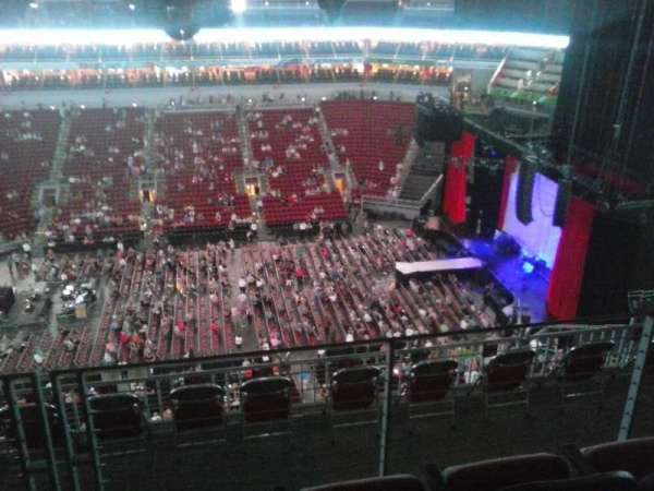 KFC Yum! Center, section: 308, row: J, seat: 11