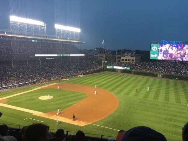 Wrigley Field, section: 327R, row: 9, seat: 23