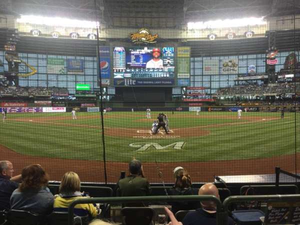 American Family Field, section: 118, row: 6, seat: 2