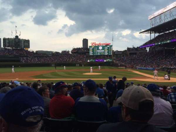 Wrigley Field, section: 113, row: 4, seat: 5