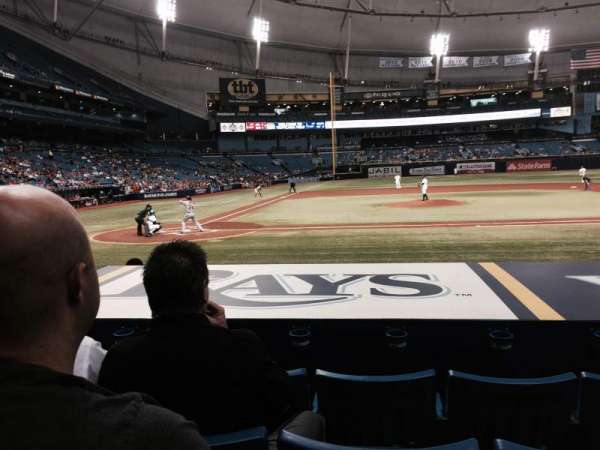 Tropicana Field, section: 112, row: N, seat: 5