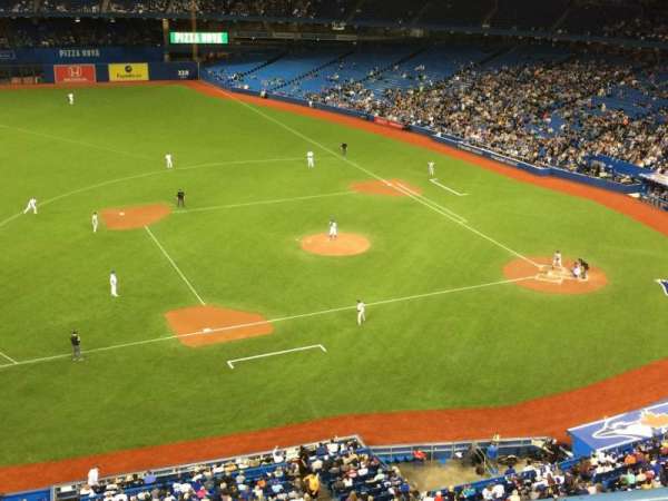 Rogers Centre, section: 532, row: 2, seat: 1