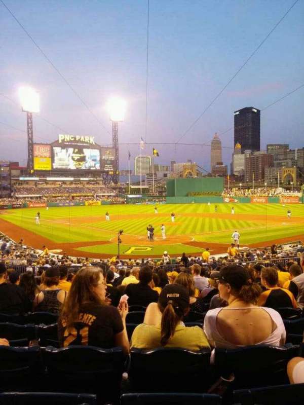 PNC Park, section: 115, row: R, seat: 18