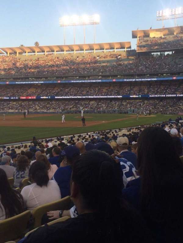 Dodger Stadium, section: 43FD, row: R, seat: 6