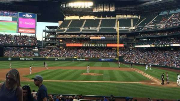 T-Mobile Park, section: 136, row: 22, seat: 10