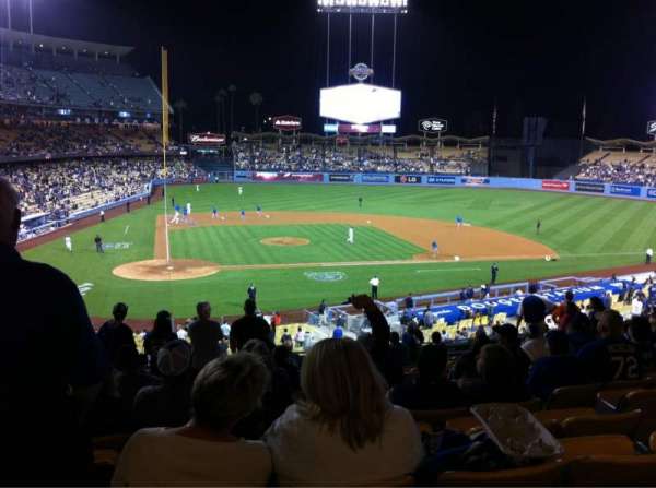 Dodger Stadium, section: 124LG, row: N, seat: 4