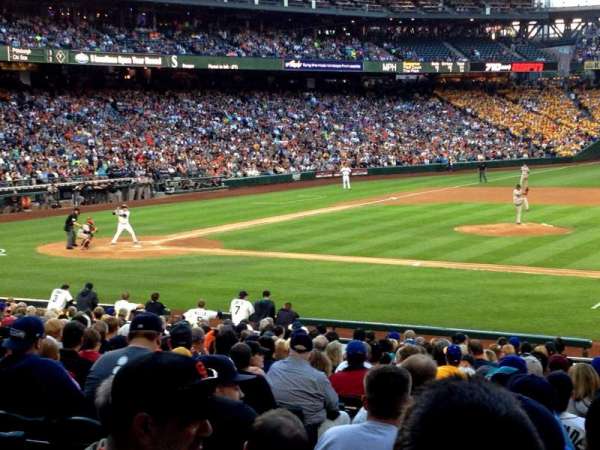 T-Mobile Park, section: 121, row: 28, seat: 8